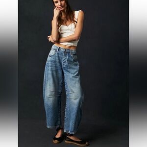 FREE PEOPLE - WE THR FREE
We The Free Good Luck Mid-Rise Barrel Jeans